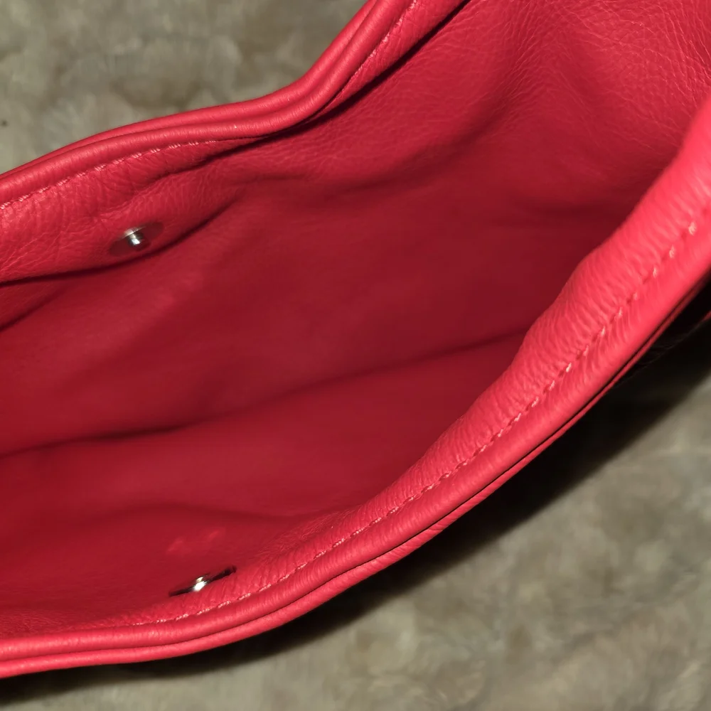 ❤️ Genuine Leather Red Hobo / Horsebit Shoulder Bag ❤️